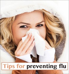 Tips for preventing flu
